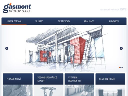 společnost gasmont přerov s.r.o. realizuje plynovody a plynové přípojky v krajích olomouc a zlín