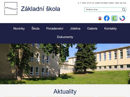 www.zsluhacovice.cz