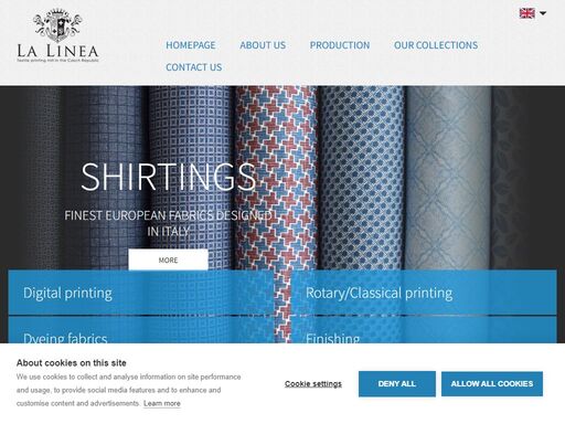 textile printing mill in the czech republic
la linea s.r.o. is a textile printing, dyeing and finishing mill based in eastern part of bohemia in dvur ...