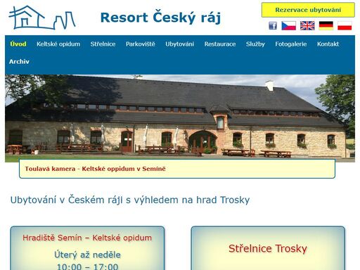 turisticky atraktivní ubytování v českém ráji. 