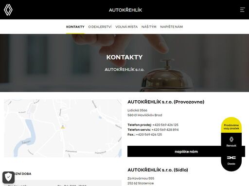 www.autokrehlik.cz/renault/o-nas/kontakty