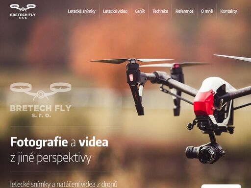 fotografie a videa z jiné perspektivy. profesionální letecké snímky a letecká videa z bezpilotního letadla (dronu) od certifikovaného pilota.