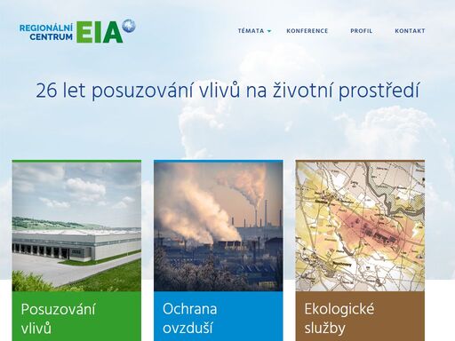 regionální centrum eia je specializovaná konzultační firma, která se zaměřuje na posuzování vlivů na životní prostředí, ochranu ovzduší a související ekologické