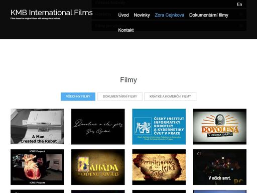 kmb international films. films based on original ideas with strong visual values.