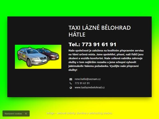 www.taxilaznebelohrad.cz