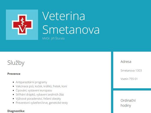 www.veterinasmetanova.cz