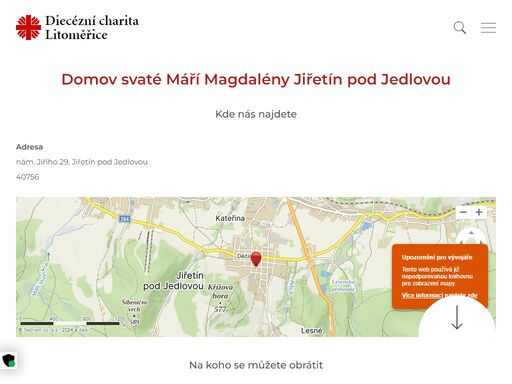 domov svaté máří magdalény jiřetín pod jedlovou