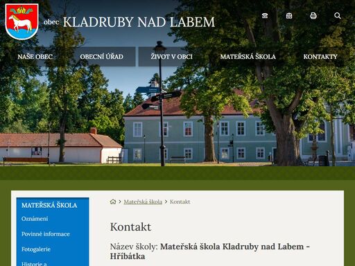 www.kladrubynadlabem.cz/materska-skola/kontakt