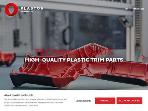 plaston is the leading global provider of high-quality plastic cases. the company, headquartered in widnau, switzerland, also produces technical plastic elements, which they assemble precisely into components. plaston is global and produces as well in china and in czech republic