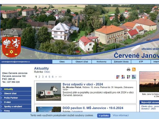 www.cervenejanovice.cz