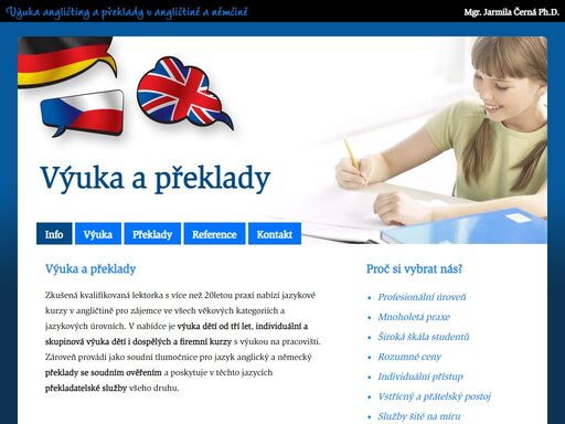 profesionální jazykové služby ve bzenci a okolí. výuka angličtiny a překlady v angličtině a němčině.
