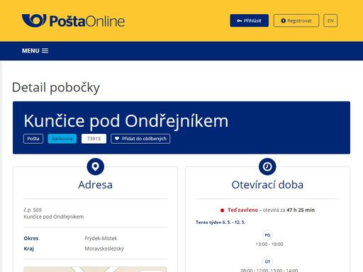 postaonline.cz/detail-pobocky/-/pobocky/detail/73913