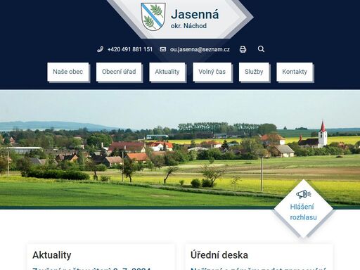 www.obec-jasenna.cz