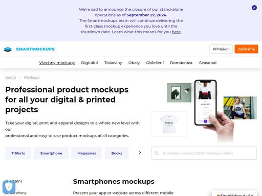 smartmockups vám umožní vytvářet okouzlující mockupy ve vysokém rozlišení přímo ve vašem prohlížeči v jednom rozhraní napříč více zařízeními.