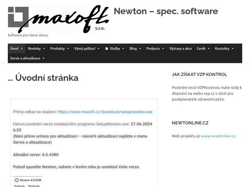 www.maxoft.cz
