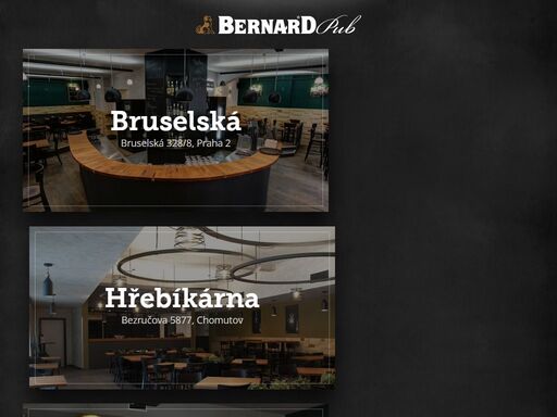 restaurace a hospůdky bernard pub, pojďte posedět s přáteli u dobrého piva bernard a pořádného jídla!
