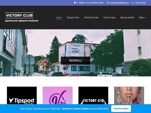 victoryclub.cz - sportovni zábavní centrum ve vrchlabí.