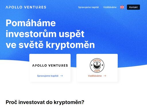 apollo ventures je alternativní investiční fond zaměřený na správu venture kapitálu v sektoru digitálních aktiv.