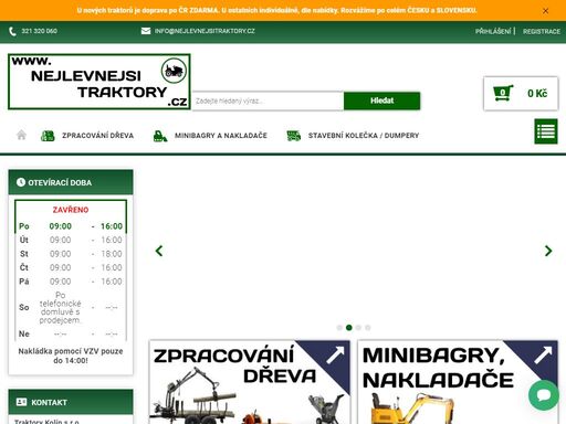 jsme firma s dlouholetou tradicí - prodáváme nejlevnější zahradní traktory v česku. u nás najdete výrobky všech značek zahradních traktorů.