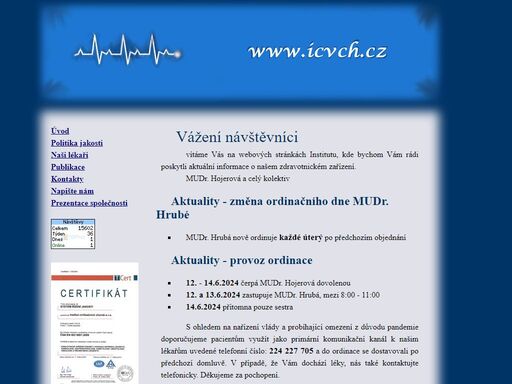 www.icvch.cz