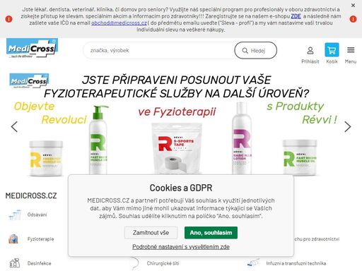 medicross.cz| distribuce zdravotnických materiálů