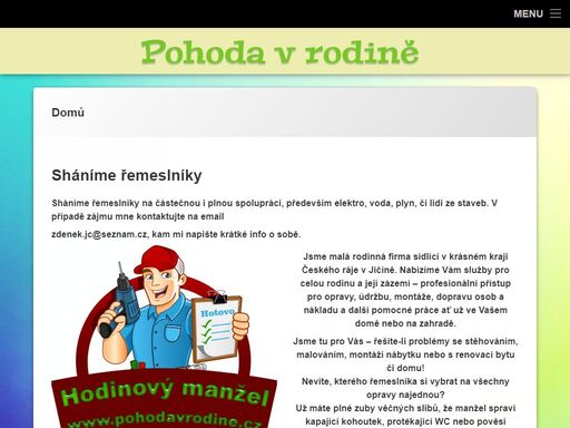 www.pohodavrodine.cz