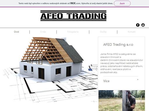 stavební společnost afeo. dbáme na záruku kvality a rozumnou cenu. 