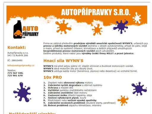 www.autopripravky.cz