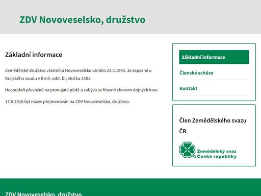 www.zscr.cz/podniky/zemedelske-druzstvo-vlastniku-novoveselsko