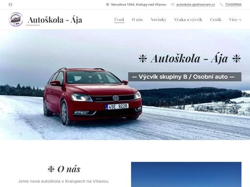 www.autoskola-aja.cz