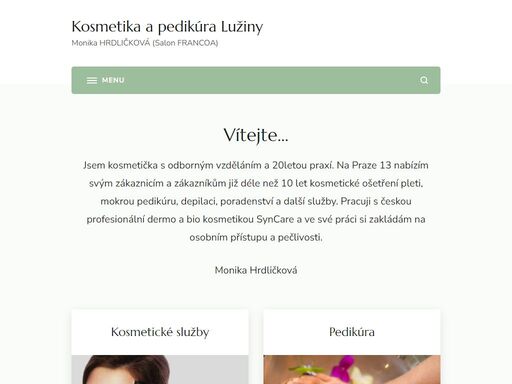 www.kosmetikaluziny.cz