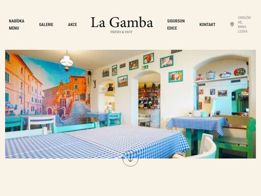 www.pizzeria-lagamba.com