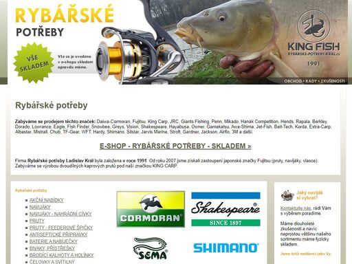 www.kingfishshop.cz