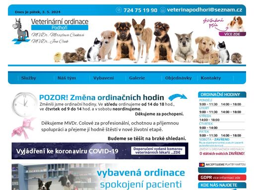 www.veterinapodhori.cz