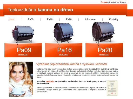 www.teplovzdusna-kamna.cz