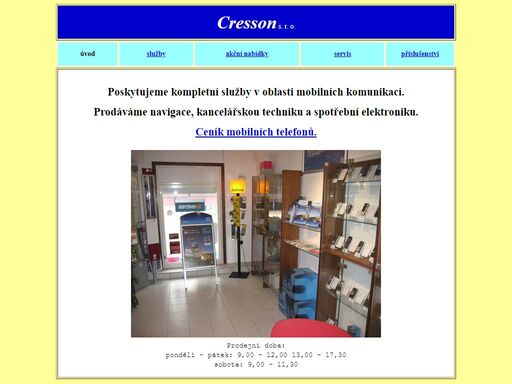 www.cresson.cz