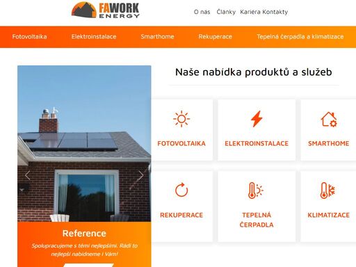 fawork energy | solární energie až k vám domů.