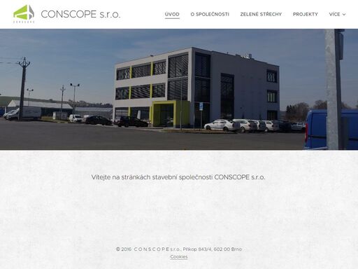 vítejte na stránkách stavební firmy conscope s.r.o., zabýváme se realizací a projektováním staveb.  působíme převážně v jihomoravském a pardubickém kraji.