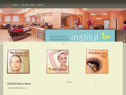 kosmetický institut v centru zlína s vysoce kvalifikovaným personálem, vybavený nejmodernější technologií v péči o obličej a tělo.