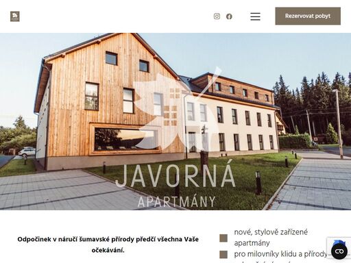 www.apartmanyjavorna.cz