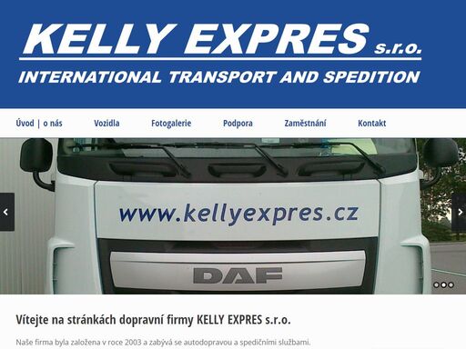 kelly expres s.r.o. - autodoprava a spediční služby