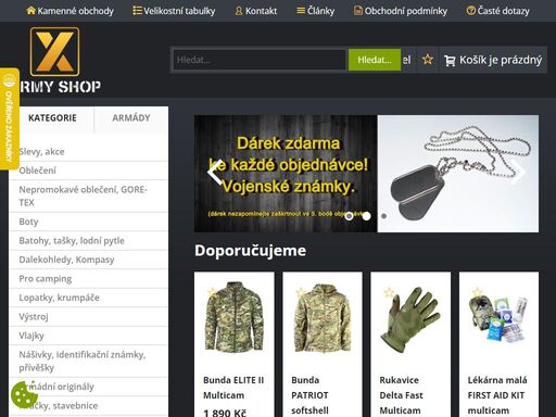 x-armyshop.cz