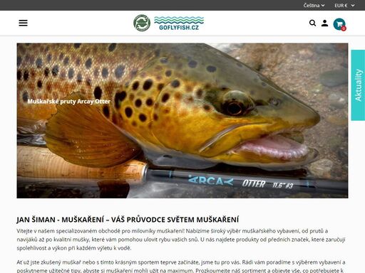 fly fishing products for all fly fishers. czech flies and fly tying materials. fly fishing and fly tying courses, trips, accommodation, guiding.