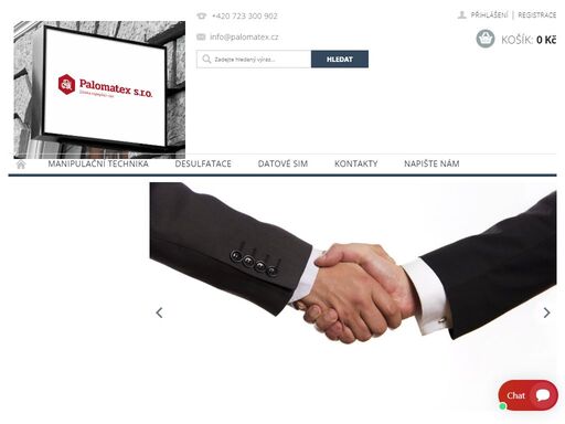 homepage. vítejte na stránkách firmy palomatex s.r.o.