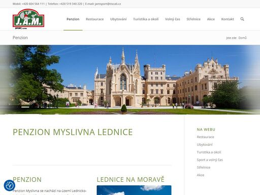 www.myslivna-lednice.cz
