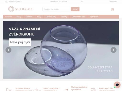 objevte jedinečné skvosty v naší rodinné firmě, specializující se na výrobu unikátních sklenic, váz a dalších skleněných výrobků z českého křišťálového skla. přinášíme vám ručně vyráběné produkty s láskou a tradicí, které zdobí každý domov exkluzivní elegancí.