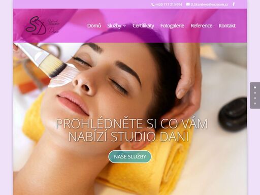 kosmetický salón studio dani poskytuje kosmetické služby, masáže, kadeřnictví, make-up a další služby pro vaši krásu.