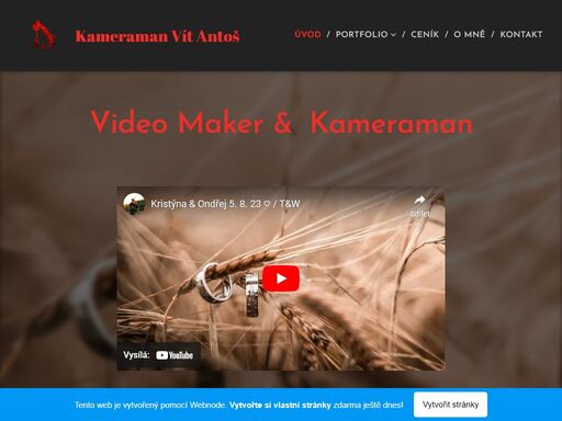 kameraman a fotograf. svatební,firemní,produktové,prezentační,blogové video. video na výšku, úprava videí, reportážní video.natáčení/úprava videa/tvorba grafiky