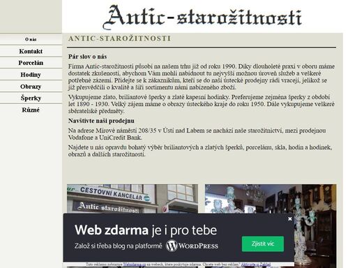 www.antic-starozitnosti.euweb.cz