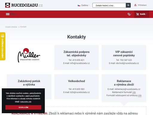 rucedozadu.cz/kontakt
